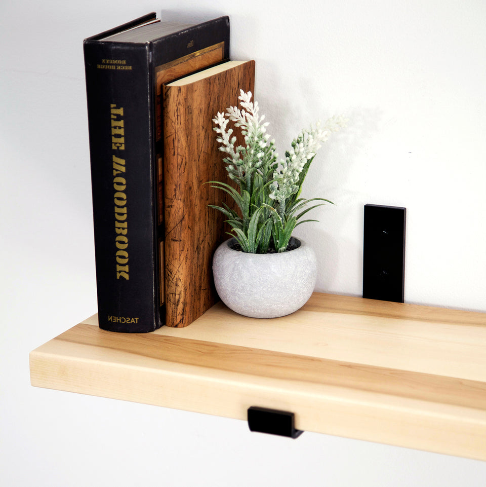 Tablette étagère en Bois D'érable Naturel