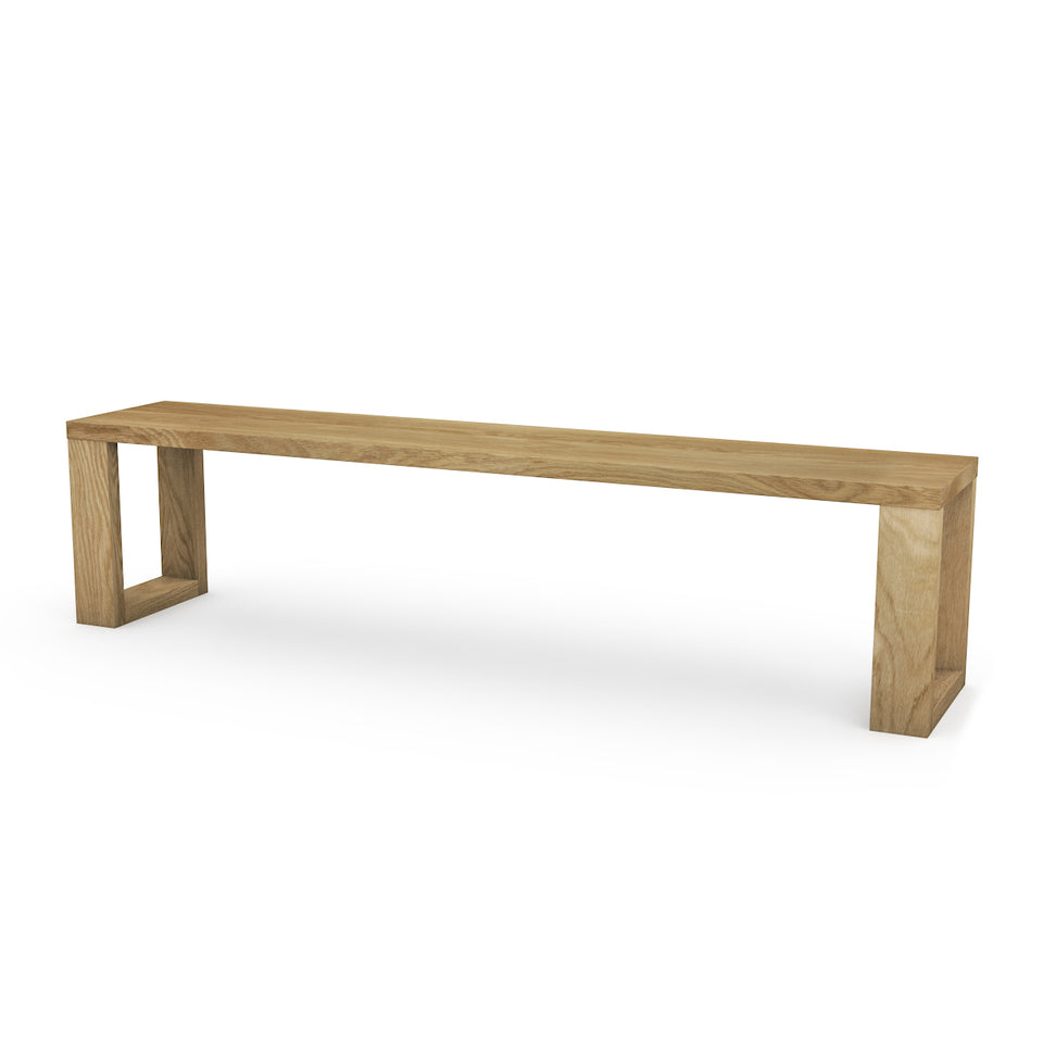 Banc en bois Classique en Érable Massif