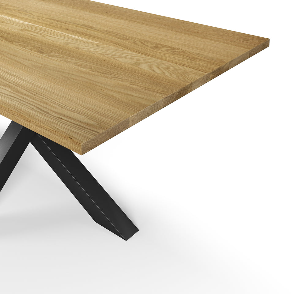 Table en bois massif faite au Québec La Bouquet
