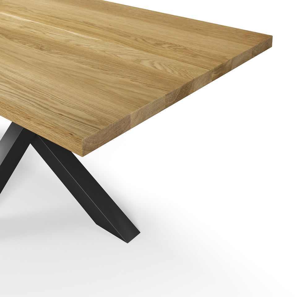 Table en bois massif faite au Québec La Bouquet