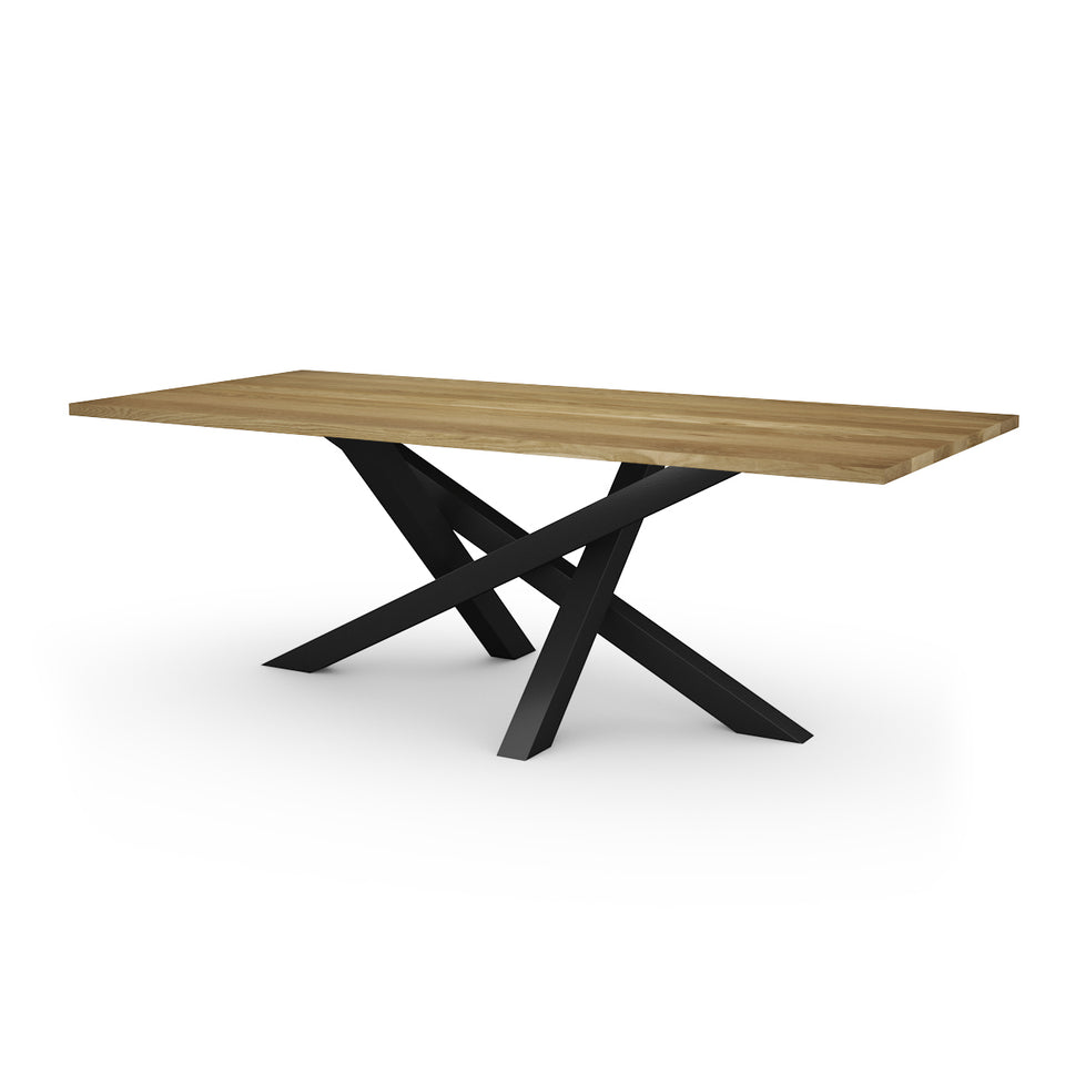 Table en bois massif faite au Québec La Bouquet