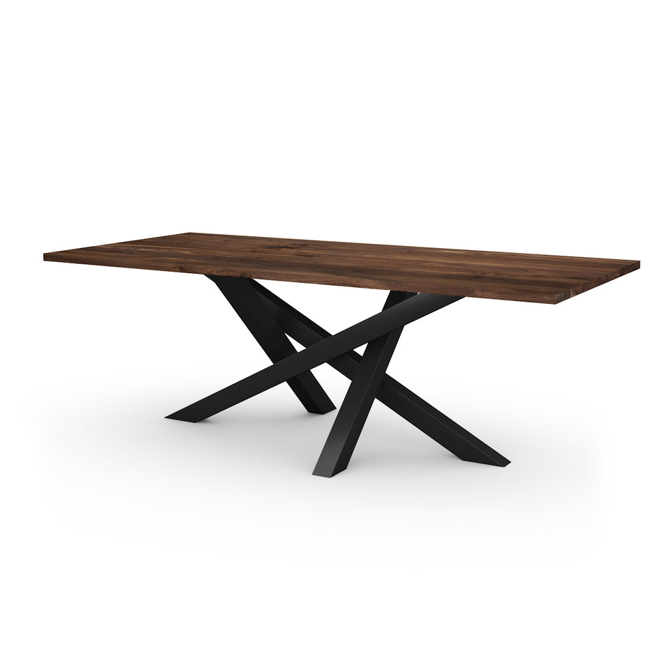 Table en bois massif faite au Québec La Bouquet