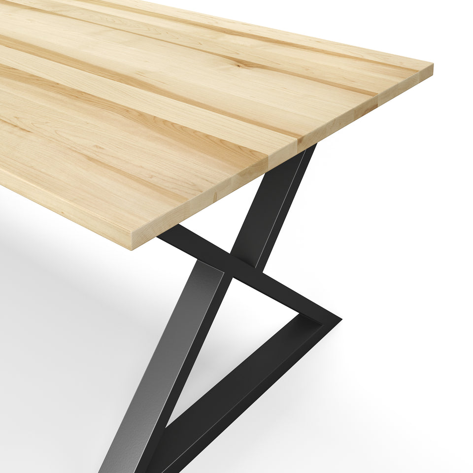 Table en Bois Massif La Classique 4.0 finition Érable