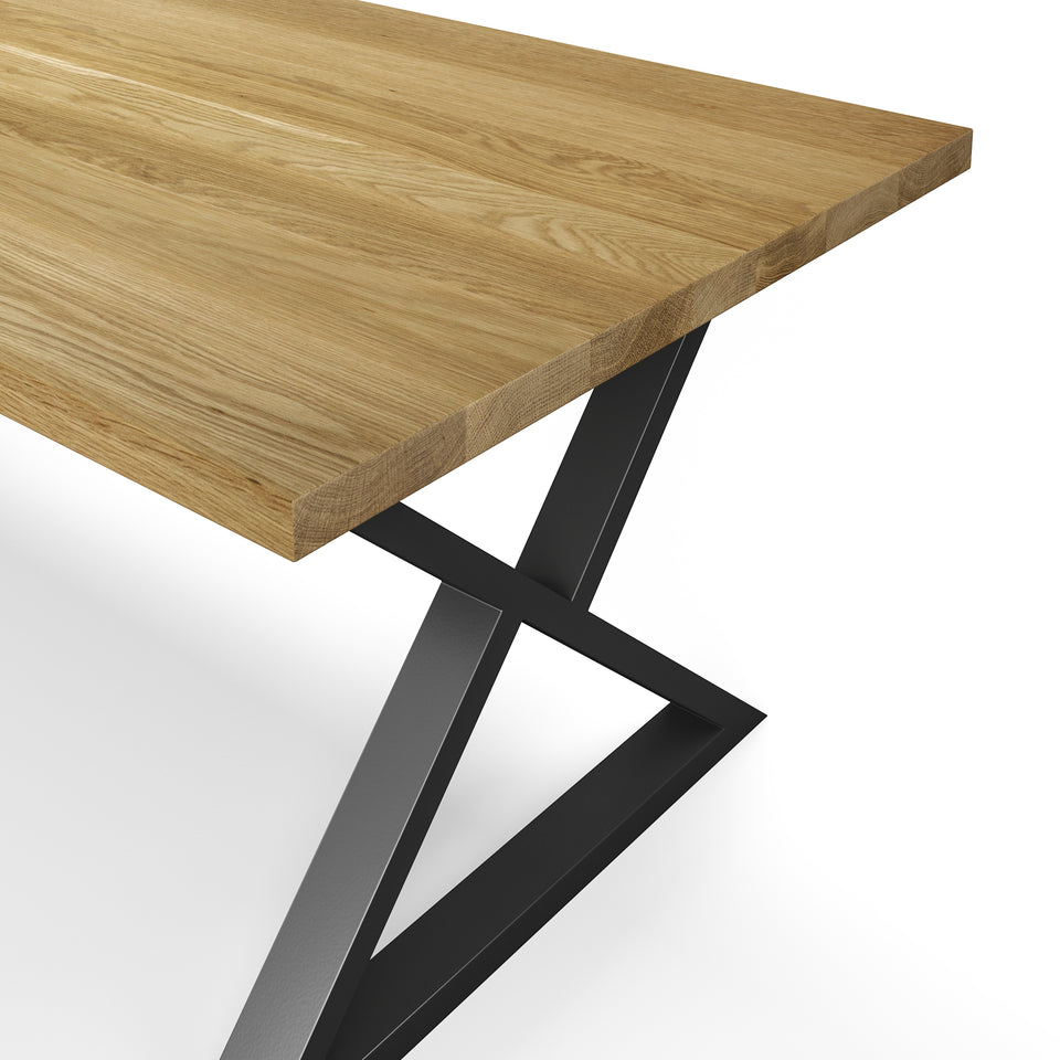 Table en Bois Massif La Classique 4.0 finition chêne