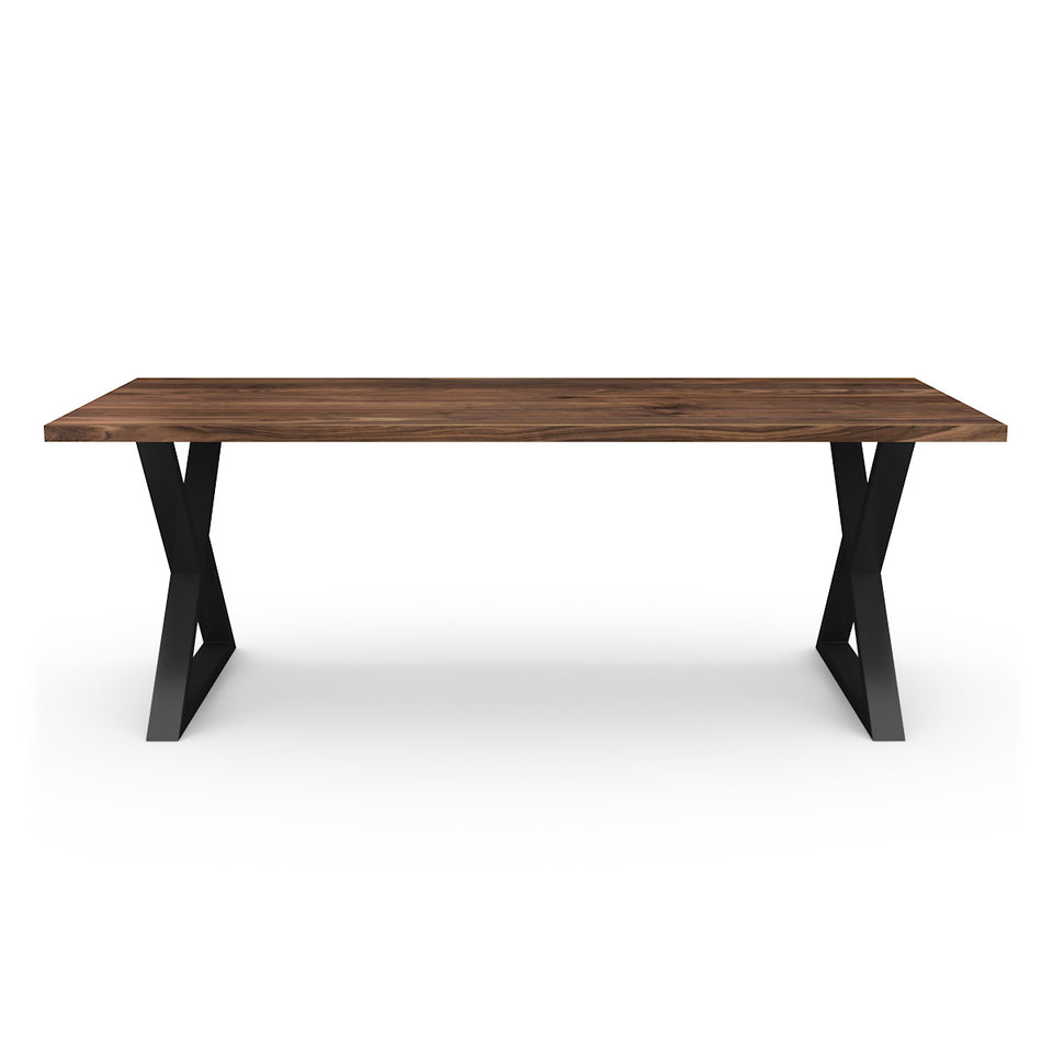 Table en Bois Massif La Classique 4.0 finition  Noyer