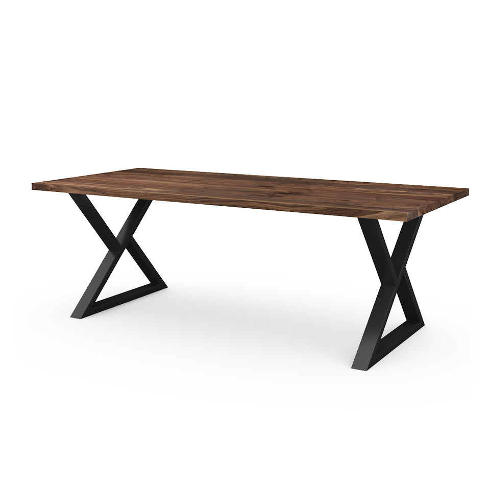 Table en Bois Massif La Classique 4.0 finition noyer