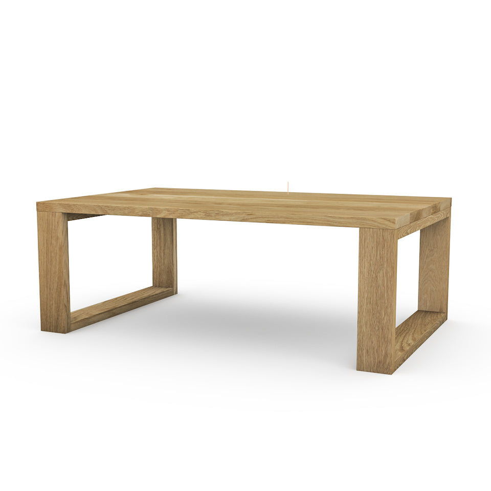 Table basse en bois de chêne