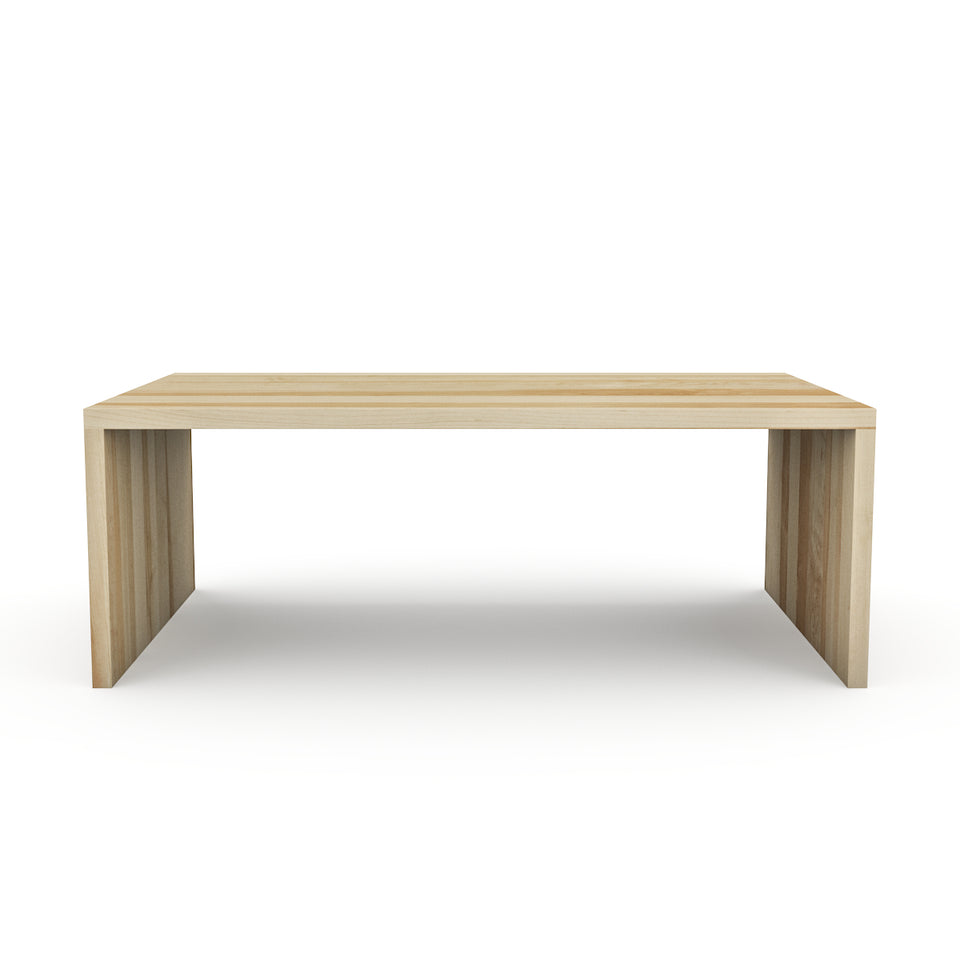 Table basse en bois d'érable