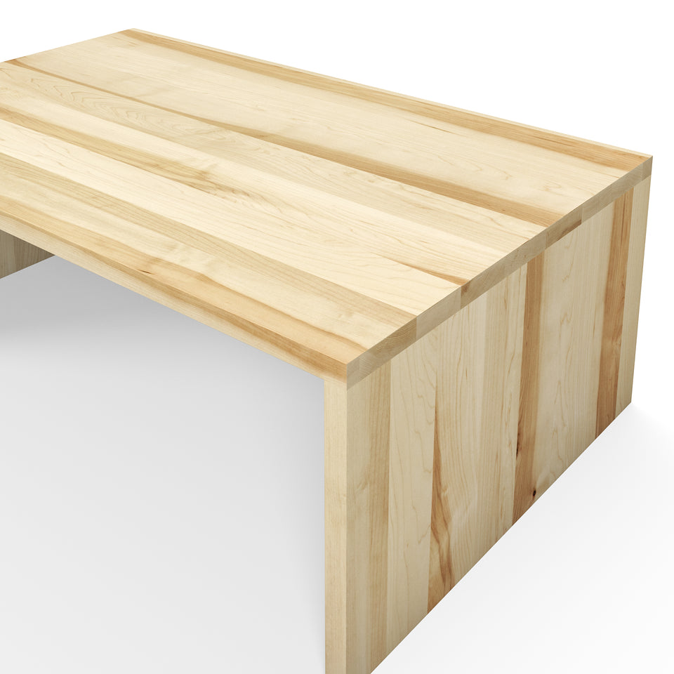 Table basse en bois massif