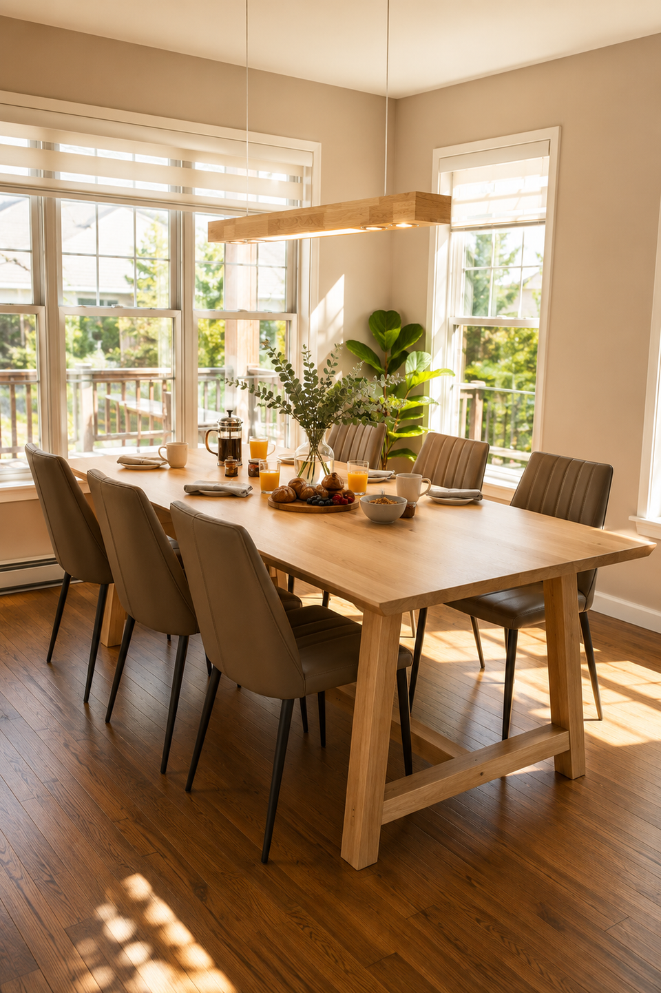 Table en Bois Massif La Farmhouse