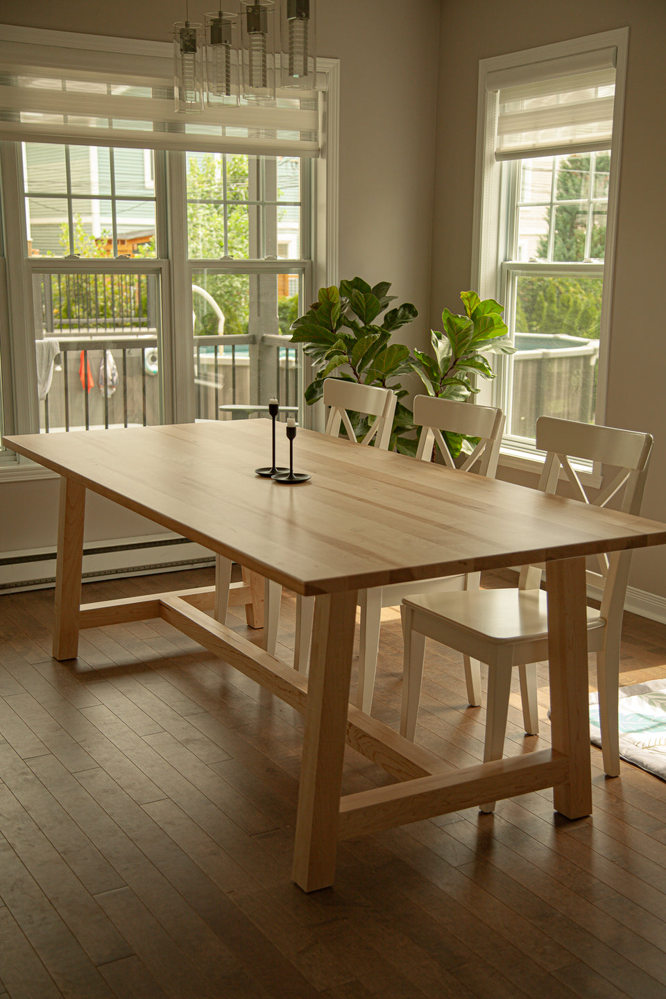 The Farmhouse 2.0 Solid Wood Table 