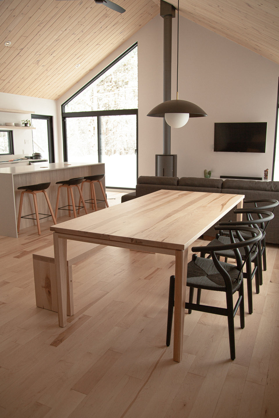 Table en bois La Dovah 2.0