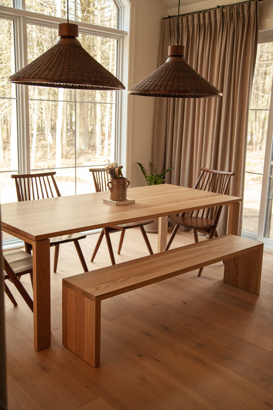 Table en bois La Dovah