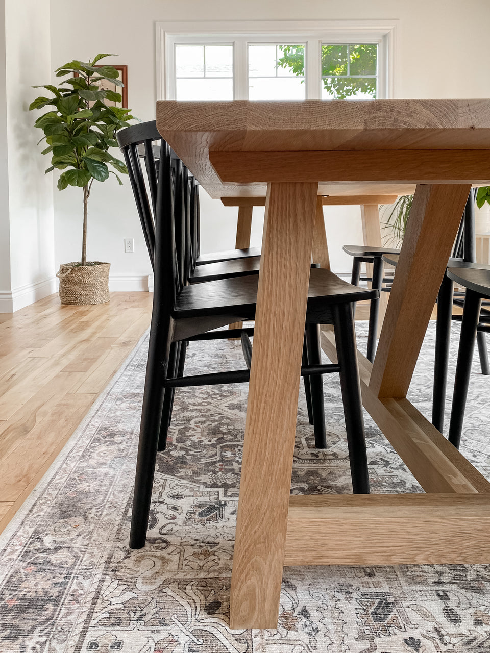 Table en Bois Massif La Farmhouse